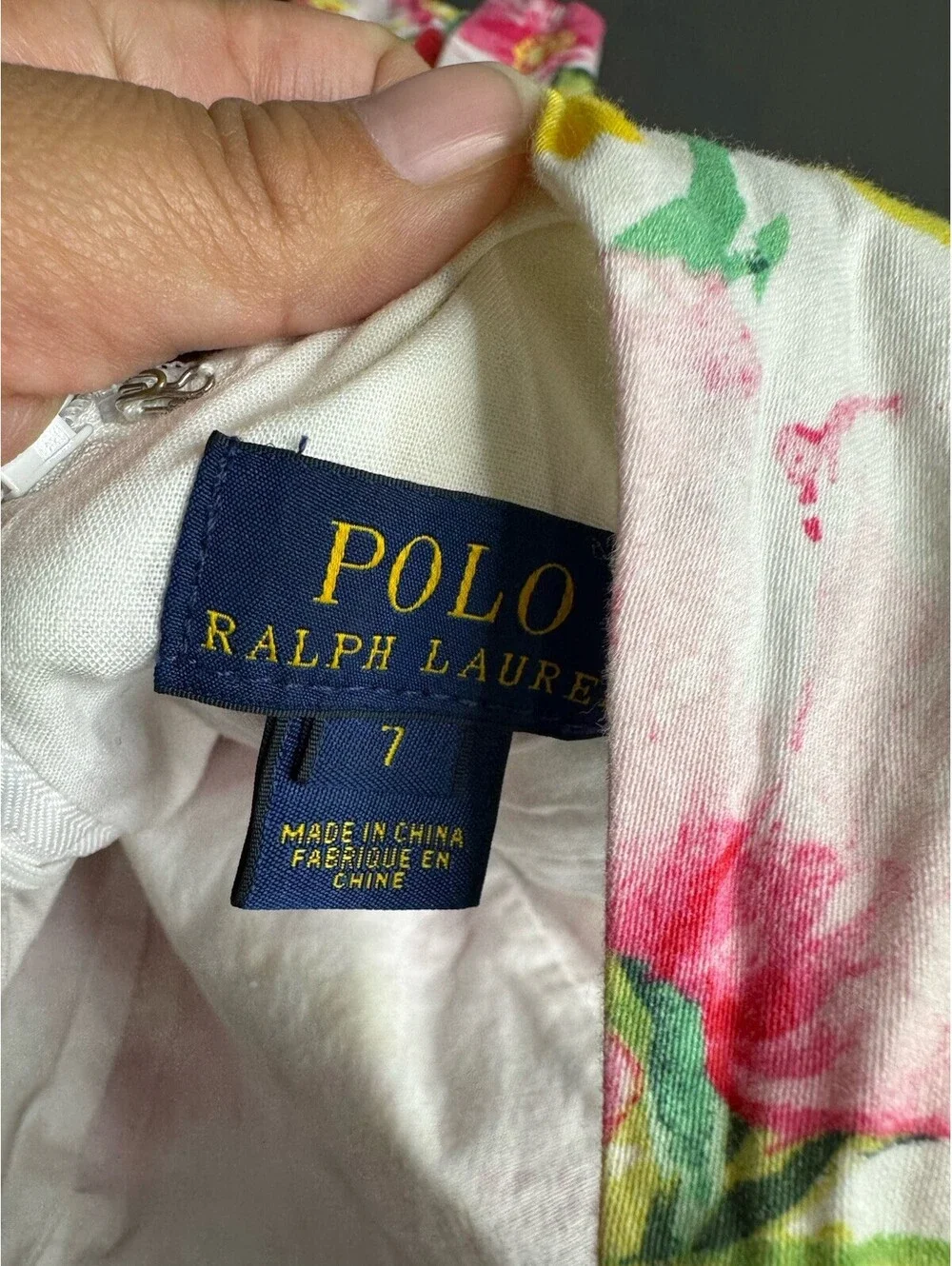 Girl's Ralph Lauren Floral Dress